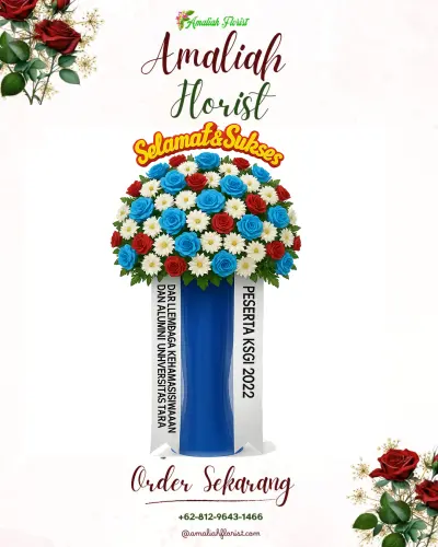 Standing Flower di Pasar Usang
